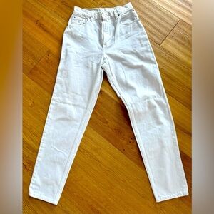 Levi’s 551 Relaxed Fit Tapered Leg White Jeans